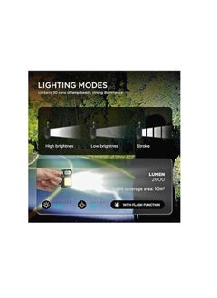 Generic 800 Lumen LED Keychain, Rechargeable Keychain, Mini Flashlight 4 Light Modes, Portable Pocket Light with Folding Bottle Opener Bracket and Magnetic Base for Hunting, Camping, Hiking  - Image 3