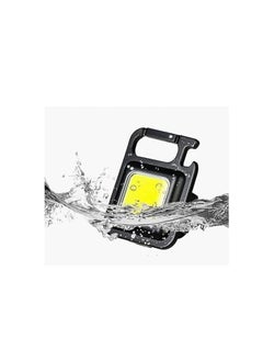 Generic 800 Lumen LED Keychain, Rechargeable Keychain, Mini Flashlight 4 Light Modes, Portable Pocket Light with Folding Bottle Opener Bracket and Magnetic Base for Hunting, Camping, Hiking  - Image 5