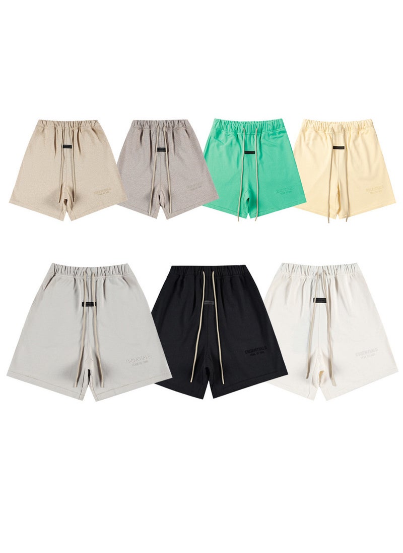 Generic - FEAR OF GOD Essentials Silicone Sporty Mens Shorts Summer cloud white - Image 1
