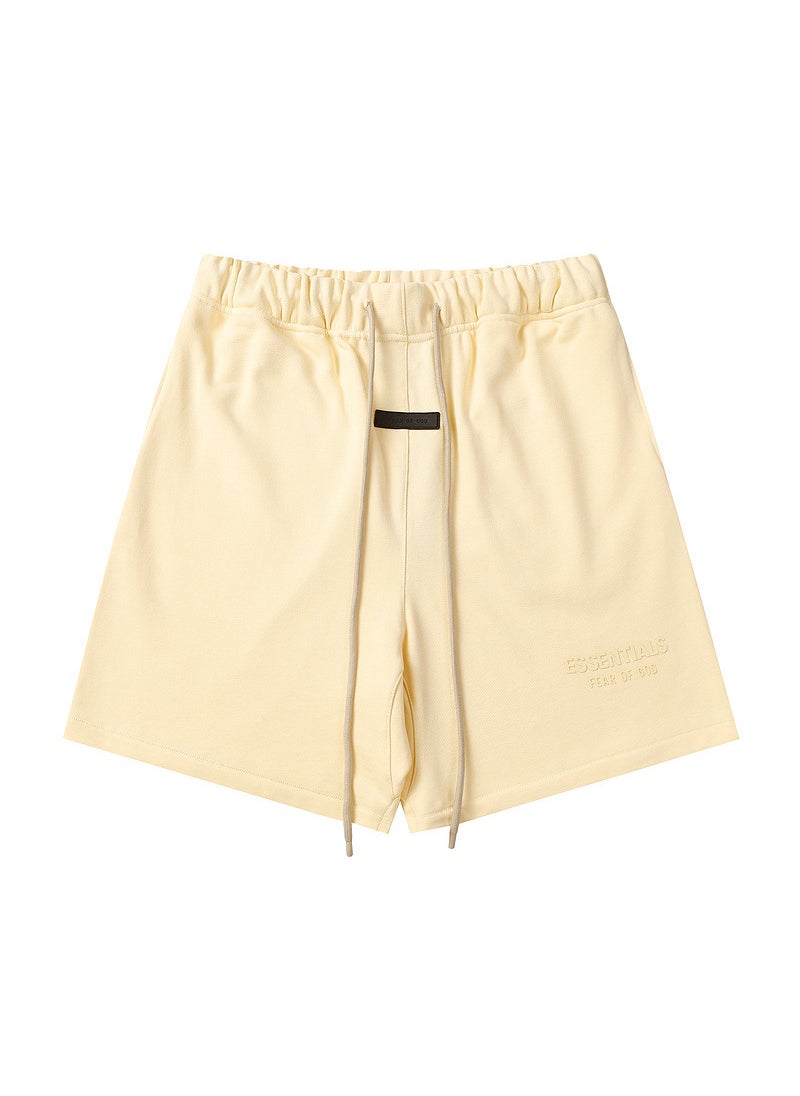 Generic - FEAR OF GOD Essentials Silicone Sporty Mens Shorts Summer cloud white - Image 1