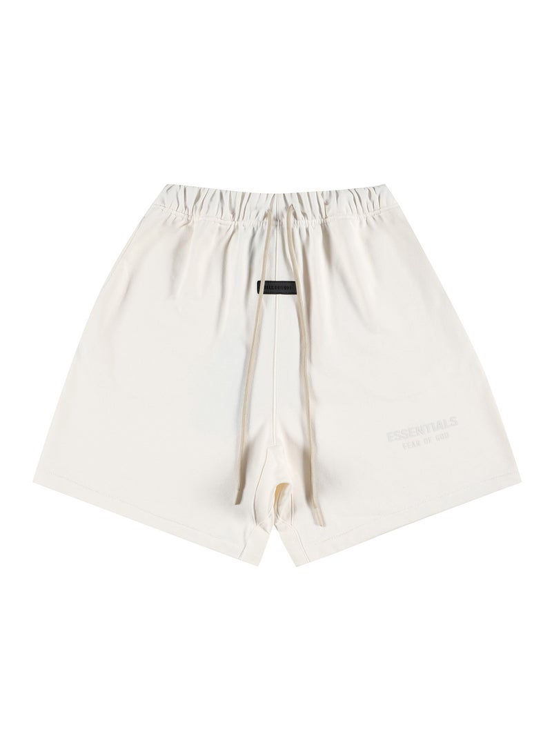 Generic - FEAR OF GOD Essentials Silicone Sporty Mens Shorts Summer cloud white - Image 1