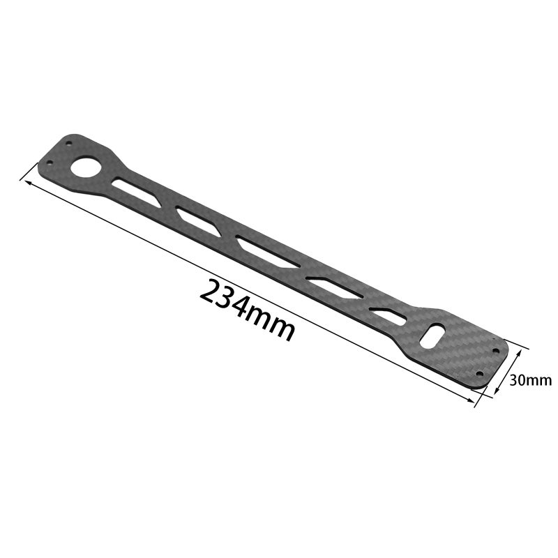Carbon Fiber Second Floor Board Plate Replacement for Tamiya TT02 TT02B TT-02 TT-02B 1/10 Remote Control Car Upgrade Parts - Image 3
