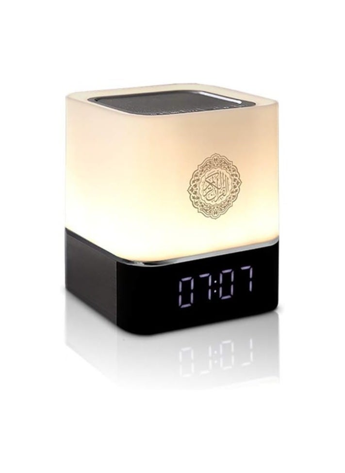 Digipace - Quran Cube Speakers, Quran Lamp App Control 8gb Fm, Bluetooth Quran Speaker Night Light, Hajj Gift - Image 1