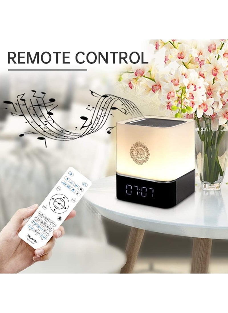 Digipace - Quran Cube Speakers, Quran Lamp App Control 8gb Fm, Bluetooth Quran Speaker Night Light, Hajj Gift - Image 1