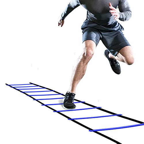 GHB Pro Agility Ladder Agility Training Ladder Speed 12 Rung 20ft with Carrying Bag - Image 1