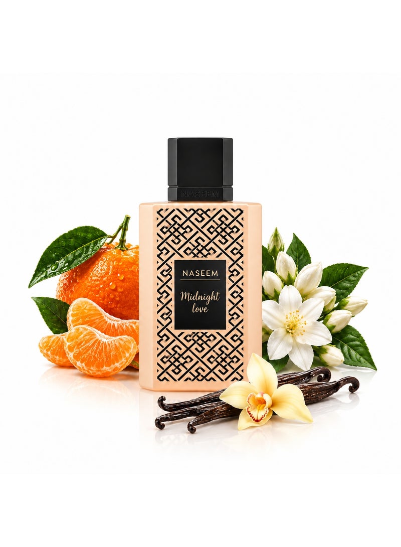 Naseem Midnight Love Eau De Parfum Aqua Perfume for Women - 50ml - Image 2