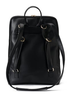 Pavo Backpack/Cross Black with floral embroidery- Code 527  - Image 3