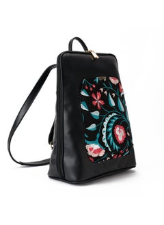 Backpack/Cross Black with floral embroidery- Code 527 - pzsku/Z3175267F28FC93140AB3Z/45/_/1724007652/0029a995-8af2-4164-aa4e-a02a494a021d