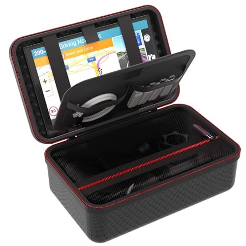 Digicharge Case for 7'' GPS Garmin RV 795, RV 790 RVcam 795 Dezl/DezlCam OTR710 Dezl OTR700 DriveCam/Drivesmart 76 DezlCam Fleet 790, Tomtom Go Camper Max Discover Expert Exclusive 7 Inch Fits Mount - Image 1