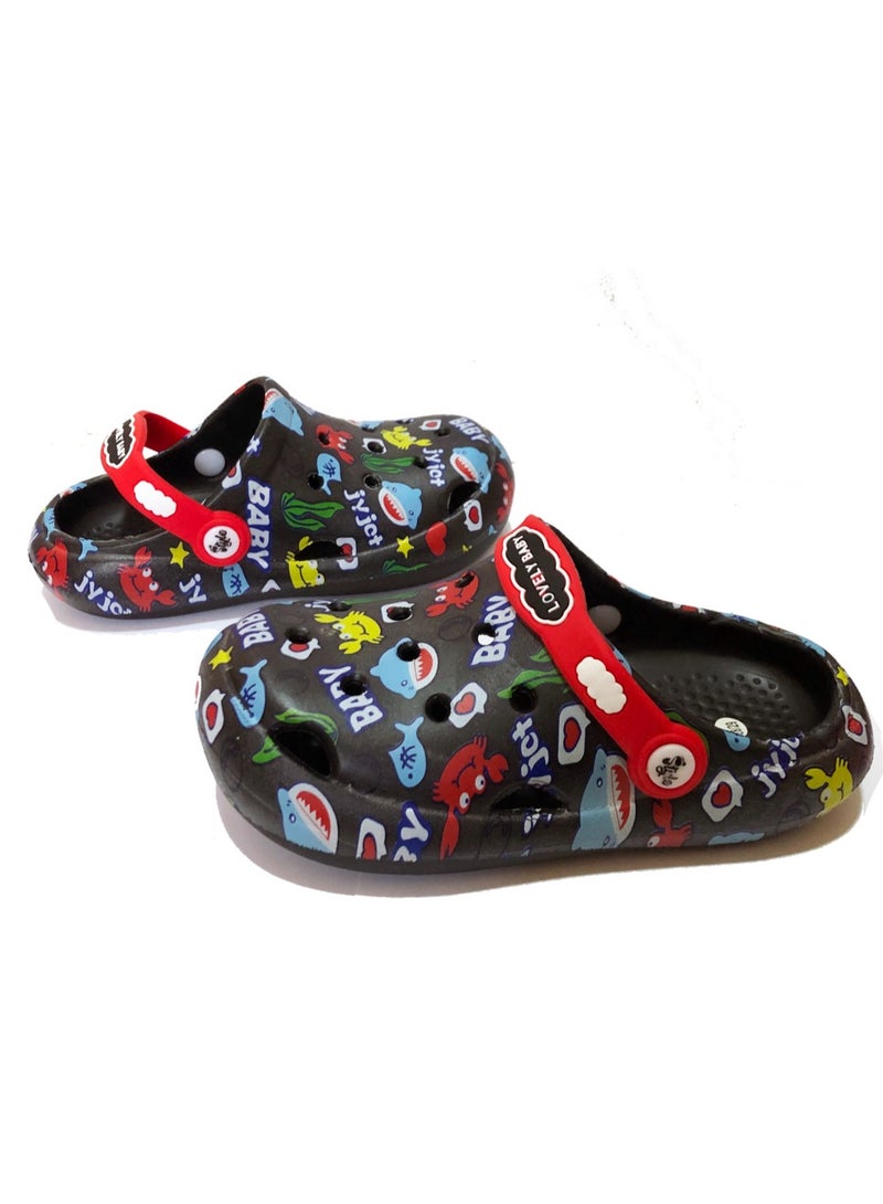 Style Kids Anti Slip Cartoon Printed Sandals And Clogs Slippers  - Image 5