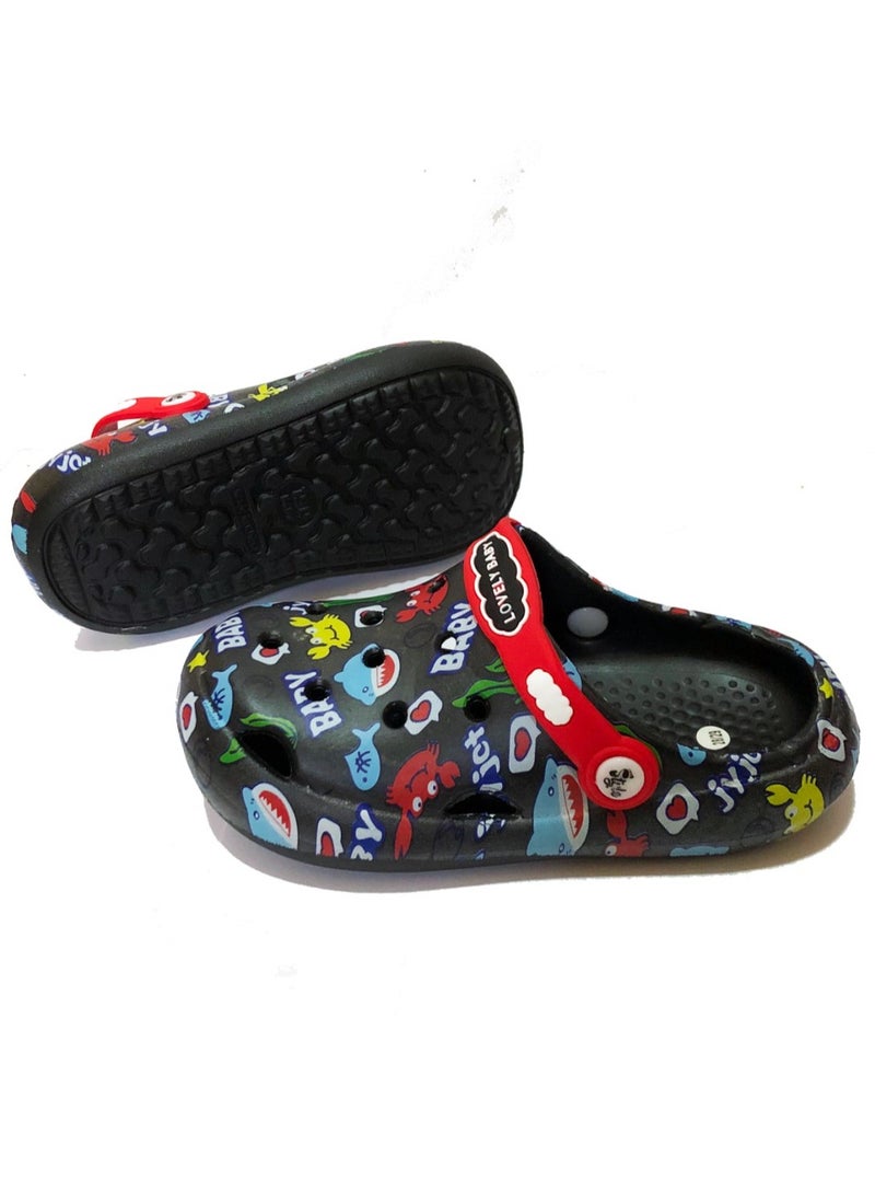Style Kids Anti Slip Cartoon Printed Sandals And Clogs Slippers  - Image 4
