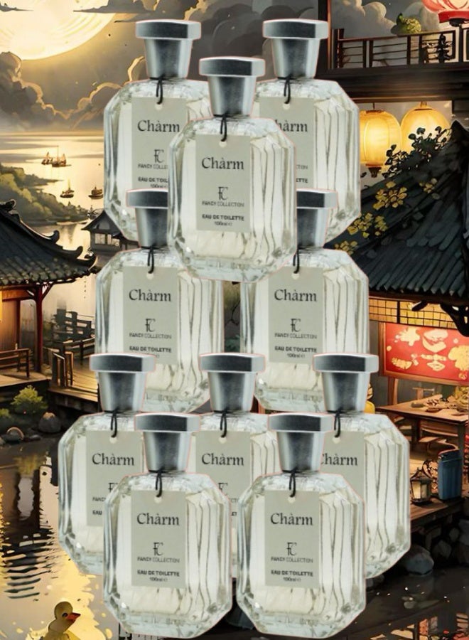 فانسي كوليكشون 10 قطع عطر تشارم 100مل - Image 1
