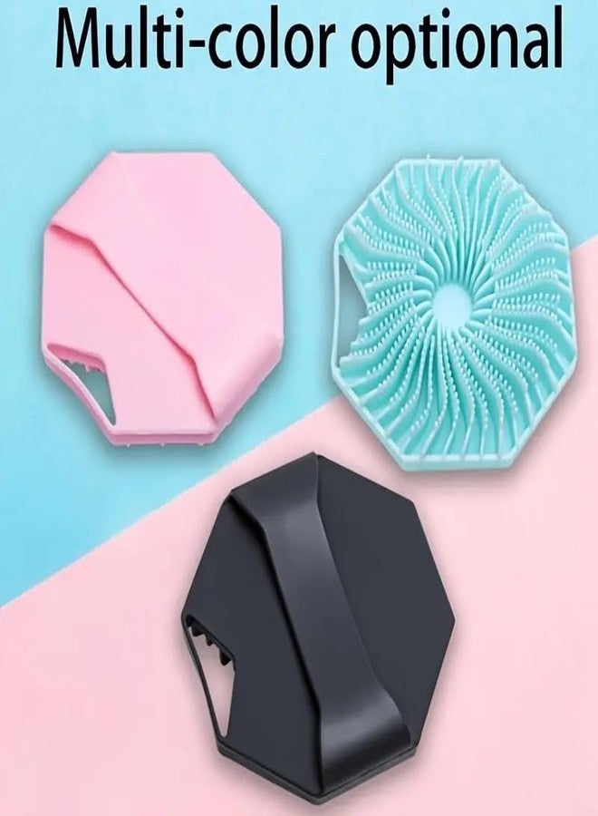 Prostuff.in® Silicone Back Scrubber for Shower - Exfoliating Bath Brush, Deep Clean & Invigorate Skin, Flexible Body Scrubber with Grip Handle, Perfect for Home Spa or Bathroom Accessories 1Pcs (Multicolor) - Image 5
