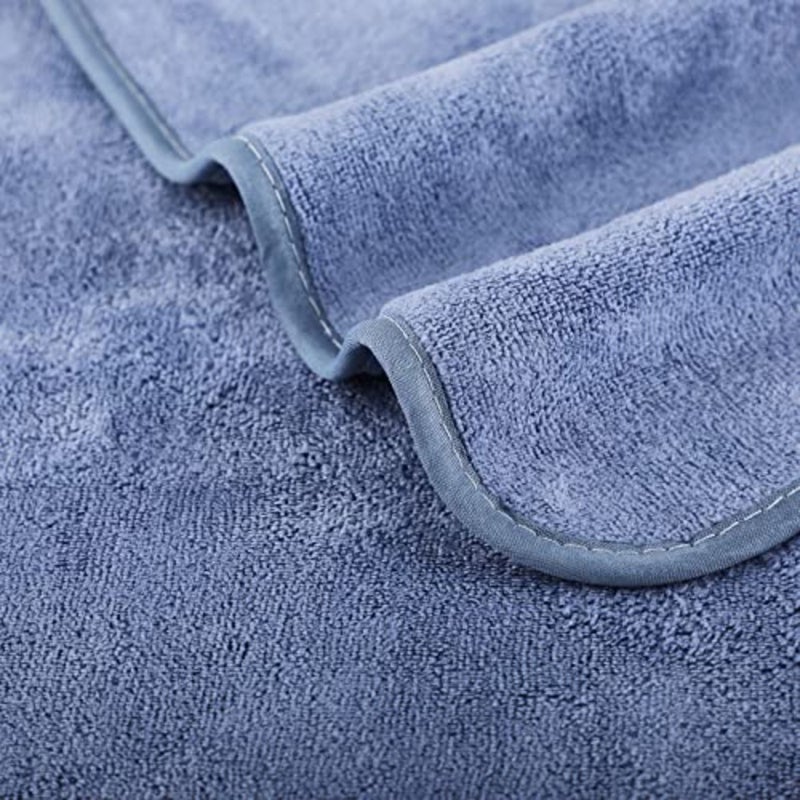 Microfiber Gym Towels Bigger Size Super Soft for Exercise Fitness, Sports, Workout, 380-GSM 15-Inch x 31-Inch Quick-Drying Towels 3 Pack, Blue - Image 5