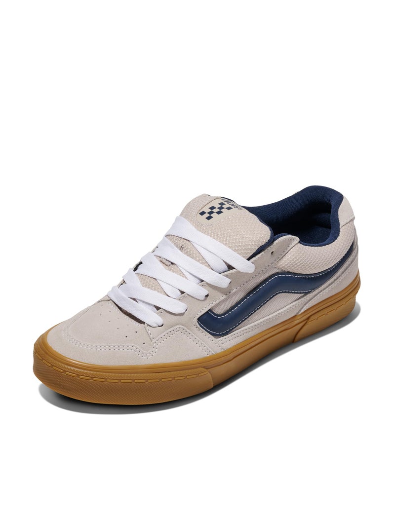 Vans Men's Caldrone Shoe | Chunky Low-Top Fashion Sneakers with Retro-Inspired Style, Gum Pop Dress Blues, 6.5 - Image 5
