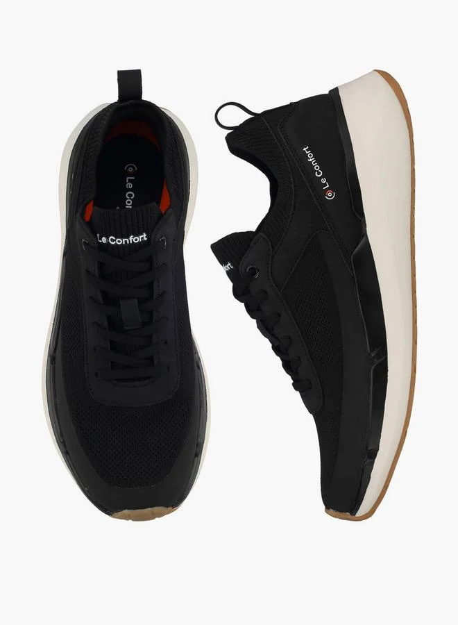لو كونفورت Men Lace-Up Ankle Sneakers