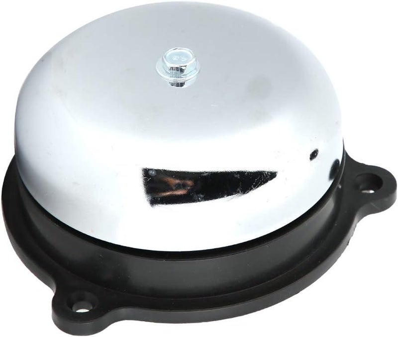 klarako 4 Inches Internal Strike Type Non-sparking Electric Bell Fire Alarm Bell Security Alarm Electric Bell for Various Public Places(12V) - Image 1