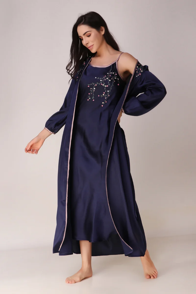 After Dark Audrey, Embroidered Dress & Gown