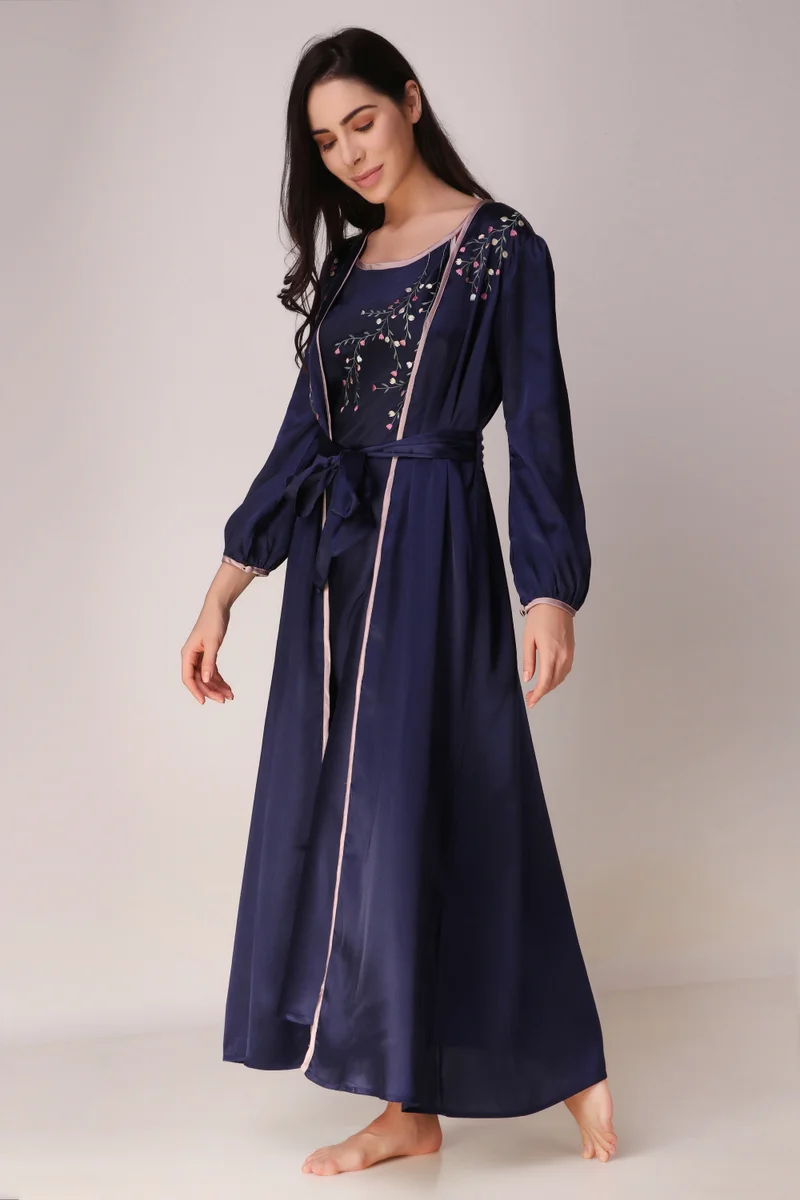 After Dark Audrey, Embroidered Dress & Gown