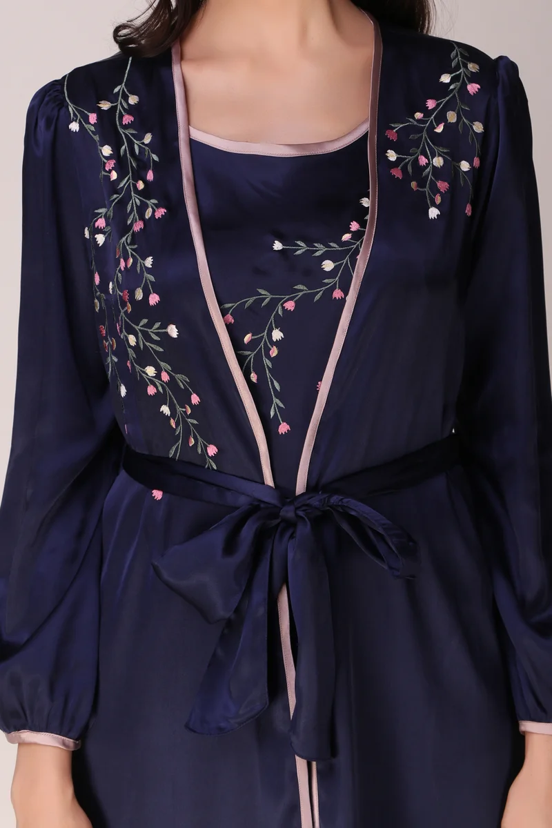 After Dark Audrey, Embroidered Dress & Gown