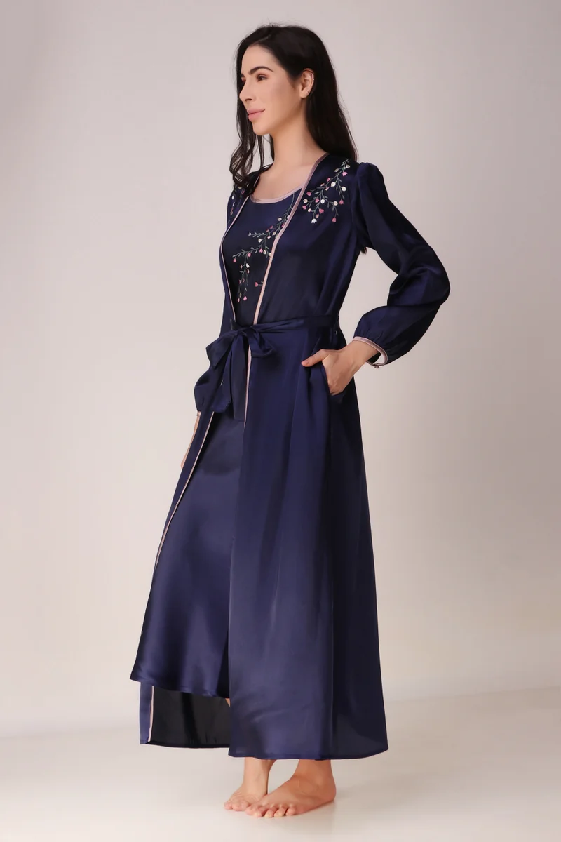 After Dark Audrey, Embroidered Dress & Gown