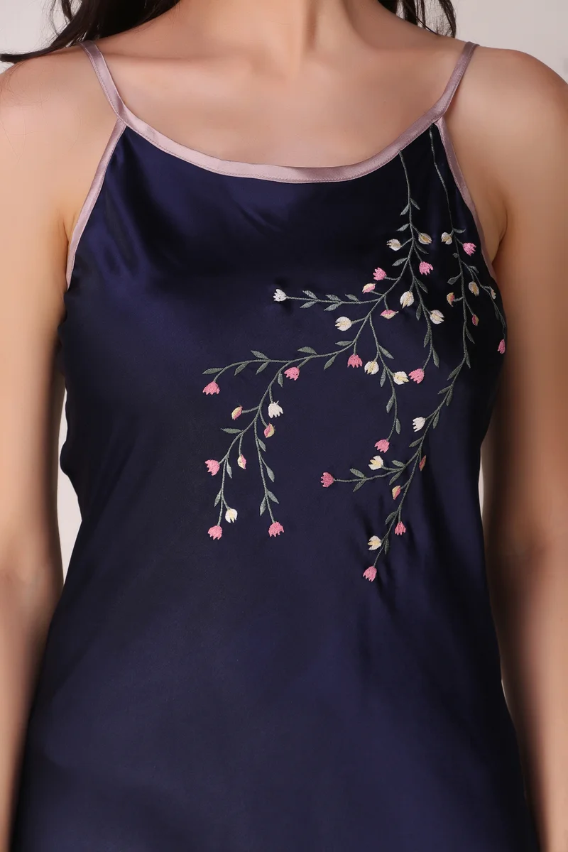 After Dark Audrey, Embroidered Dress & Gown