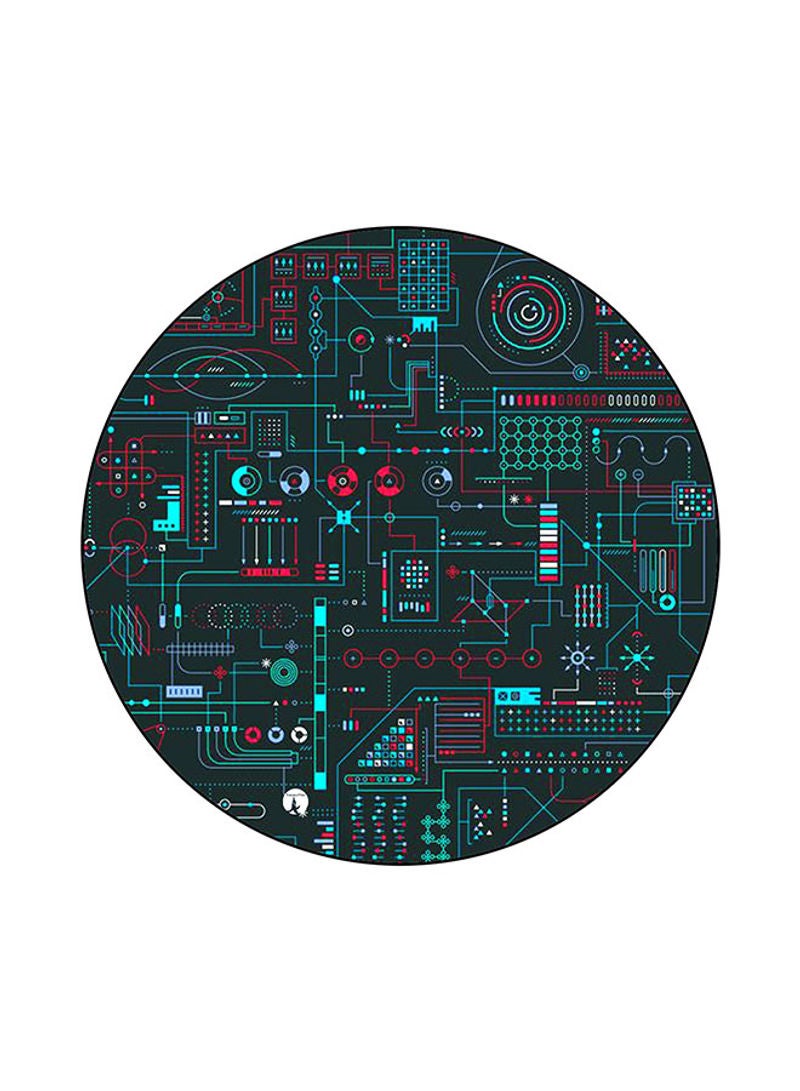 RKN Printed Mouse Pad Multicolour