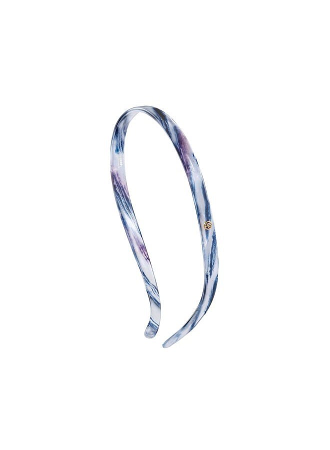 EVITA PERONI Hair Band, Light Grey Blue, Comfortable U-shaped Headband for Women, Designed for Eyewear, No Pressure, No Headache, Thin Head Bands, 1 Count - Image 1