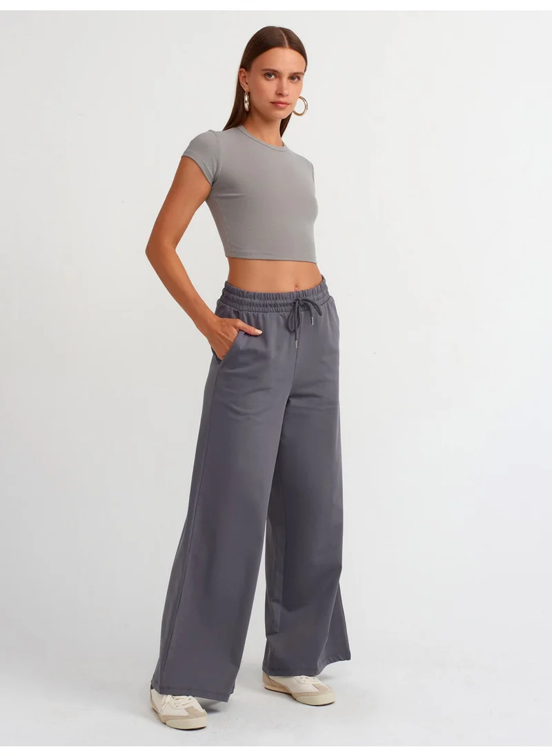 Dilvin 30936 Body-Smooth Crop Top-Grey