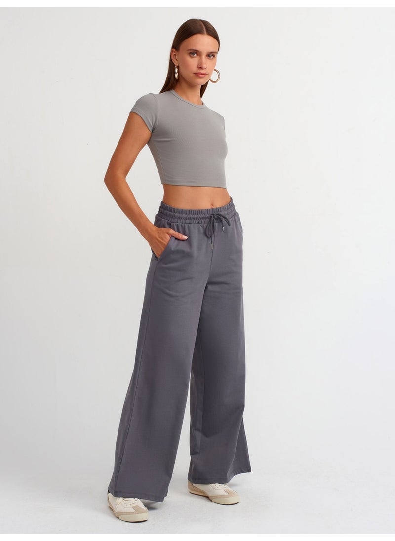 Dilvin 30936 Body-Smooth Crop Top-Grey  - Image 3