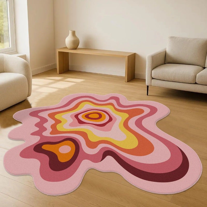 Tnessential Cream Irregular 22 Rug - Image 1