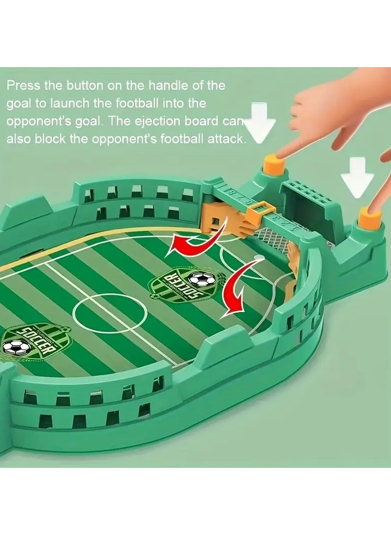 Exotic Kids Mini Tabletop Soccer Game - Dual-Player Interactive & Educational PVC Table Game, Durable Plastic Material  - Image 3