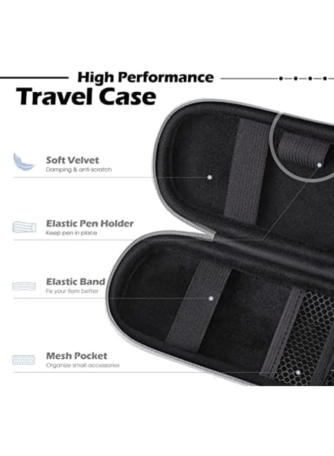 Case Holder For Pencil Premium Carrying Case For Stylus Ipad Pro Pen Pencil Samsung Huawei Pen Accessories Usb Cable Earphone Fountain Pen Gray  - Image 2