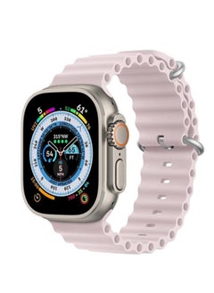 ELTRAZONE Sport New Silicone Band Compatible with Apple Watch Ultra Ocean 42/44/45/49mm Strap for iWatch Series Ultra 8 7 6 5 SE  - Image 1