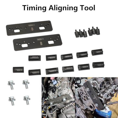 DPTOOL طقم أدوات توقيت عمود الكامات DPTOOL EA839 متوافق مع أودي VW قفل عمود الكامات بديل لبورش 2.9 3.0 TFSi T40331 مع قابس إزالة التركيب T40382 حامل ضبط عمود الكامات T90002 - Image 4