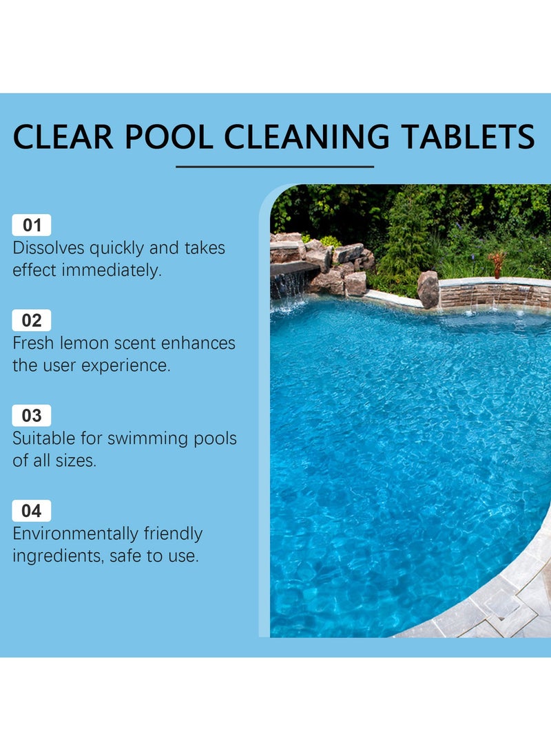 Jaysuing Swimming Pool Cleaning Tablets White - Image 5