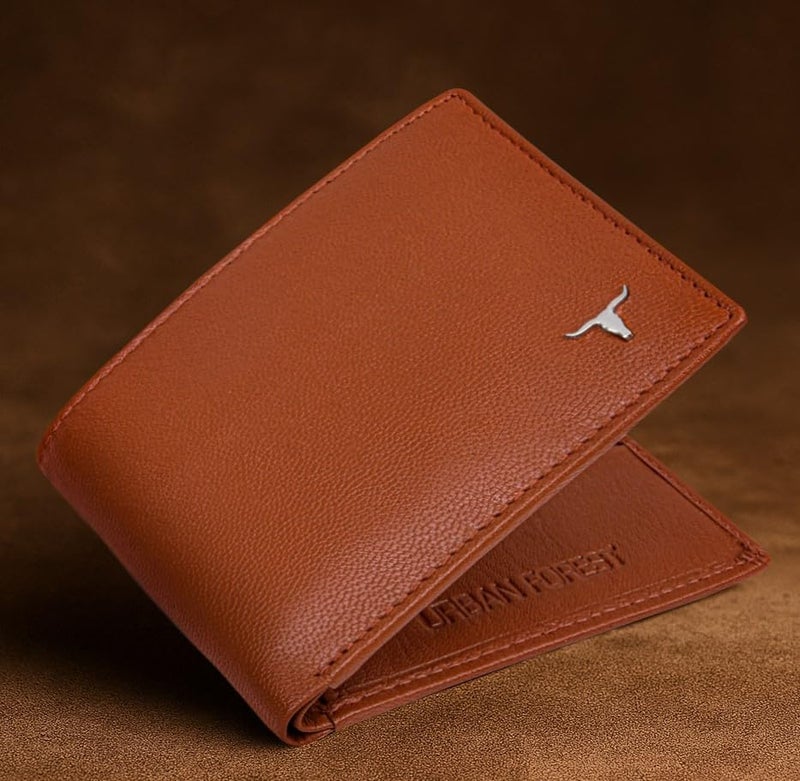 URBANFOREST محفظة جلدية بني جورج للرجال - Image 2