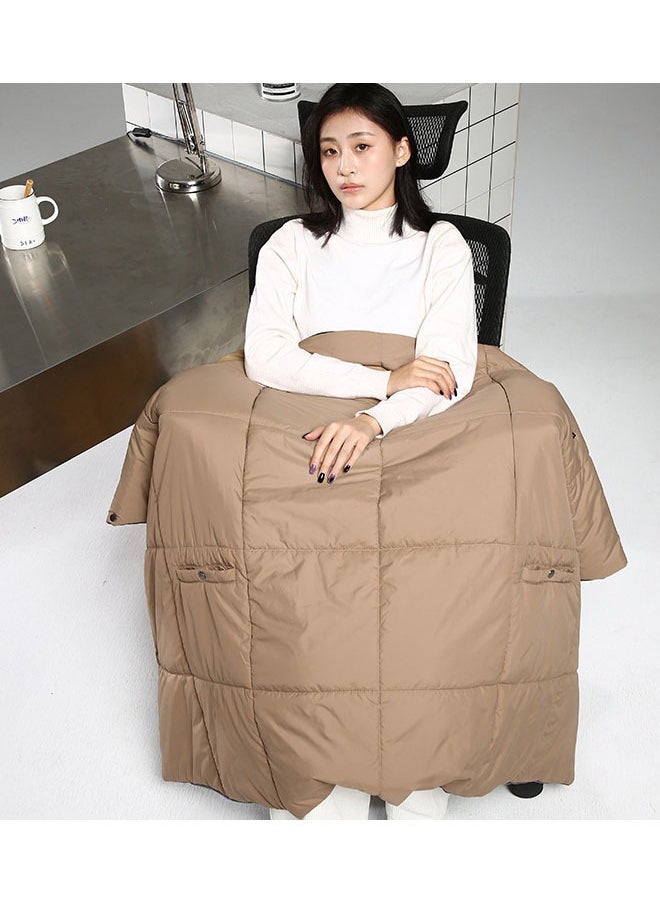 Generic - Electric heating blanket, intelligent heating shawl blanket, thermostatic control electric blanket, electric heating blanket (power bank not included) - Image 1