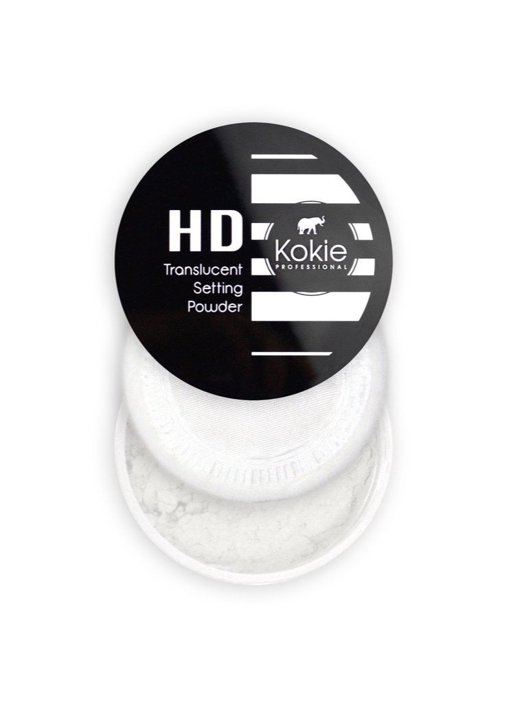 Kokie Cosmetics Setting Powders, HD Setting Powder - Colorless, 0.18 Ounce