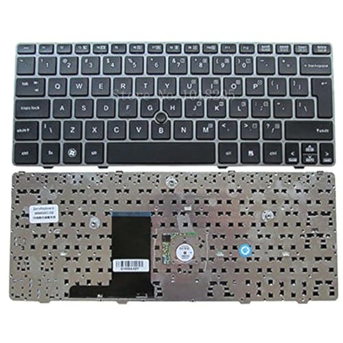 SellZone Laptop Keyboard Compatible for HP Elitebook 2560 2560P 2570 2570P - Image 1