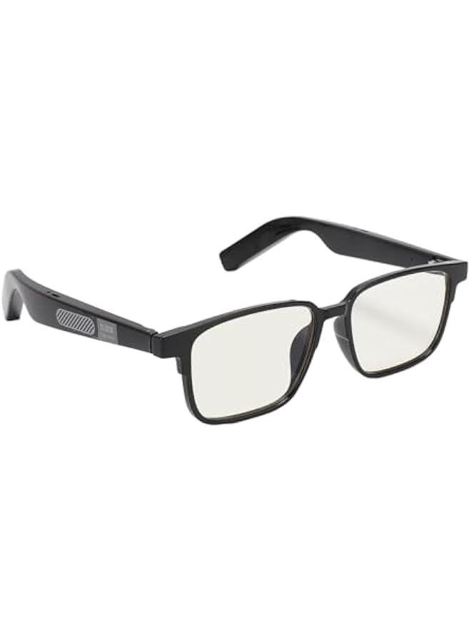 Smart Glasses, IP5 Waterproof Open Ear Sound Sunglasses with Dual Microphones, 5.3 Voice Control Uni Smart Audio Glasses for Driving, Sports, Study (Individual - Image 1