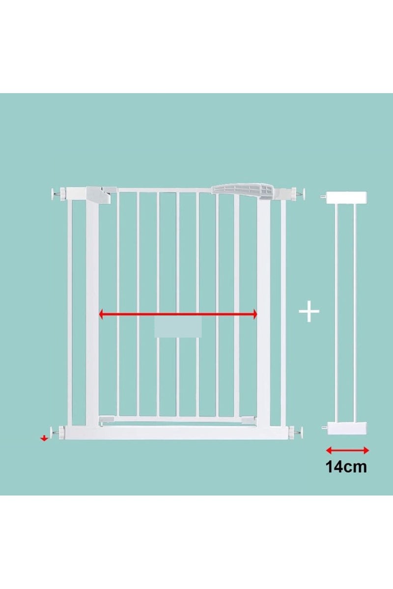 Baby Safety Gate Extension 14cm – (Metal Extension only without gate), Stairs, and Doorways – Easy Install, Strong & Secure - Image 2