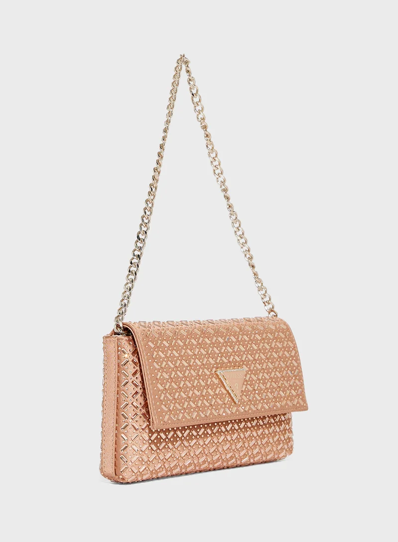 GUESS Zalina Flap Over Clutch