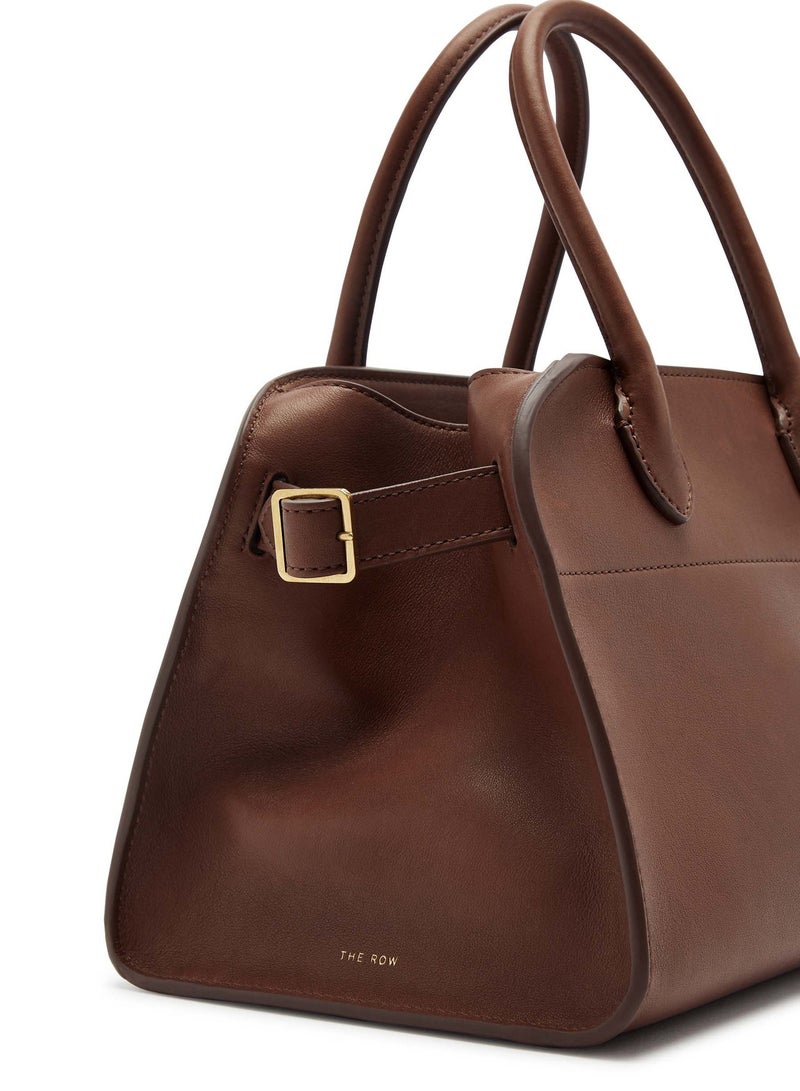 TR The Row Margaux 10 Top-Handle Bag in Plain Leather - Image 4