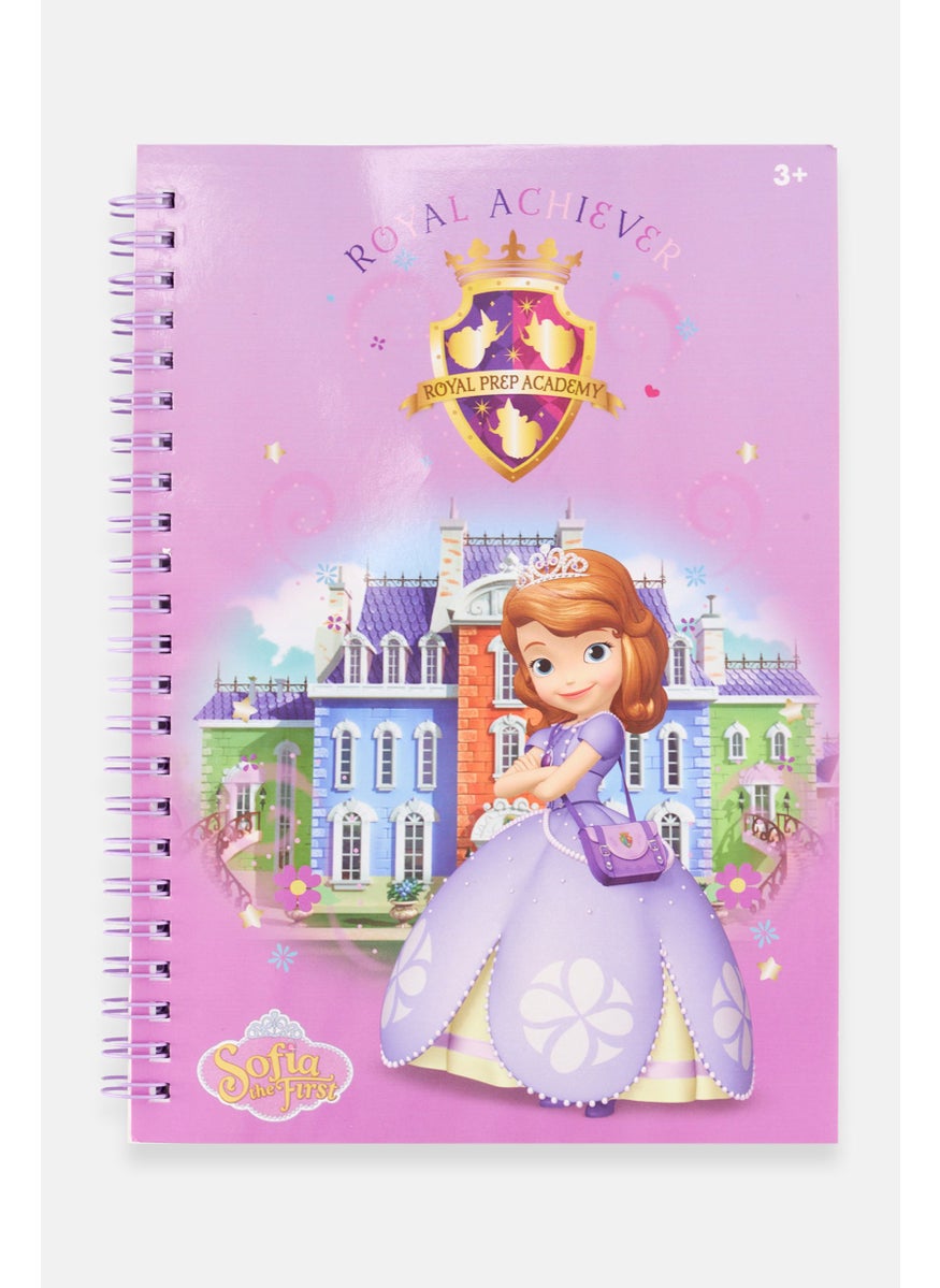 Disney Kids Girl Sofia The First Zip Lock Set, Pink Combo  - Image 1