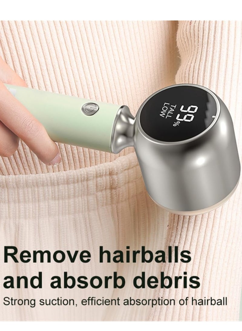 Excefore Electric Lint Shaver, Rechargeable Lint Remover for Various Fabrics, Complete Set with Type-C Charging Cable and Cleaning Brush  - Image 5