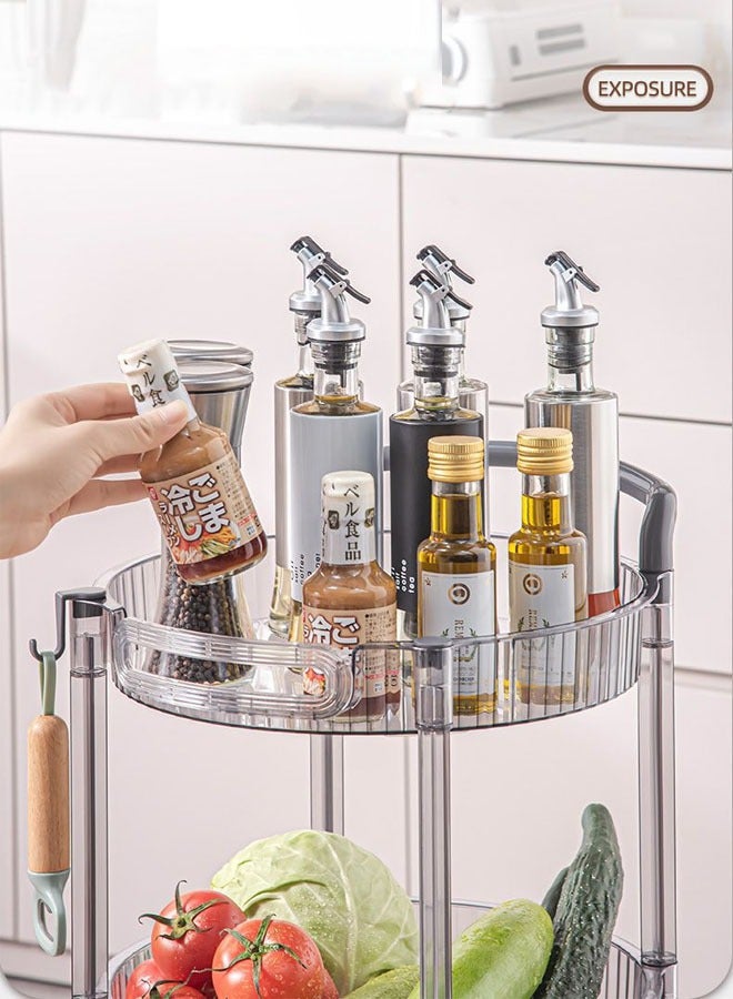 كيكي رف تخزين متعدد الاستخدامات متعدد الطبقات للفواكه والخضروات يقف على الأرض - Image 3