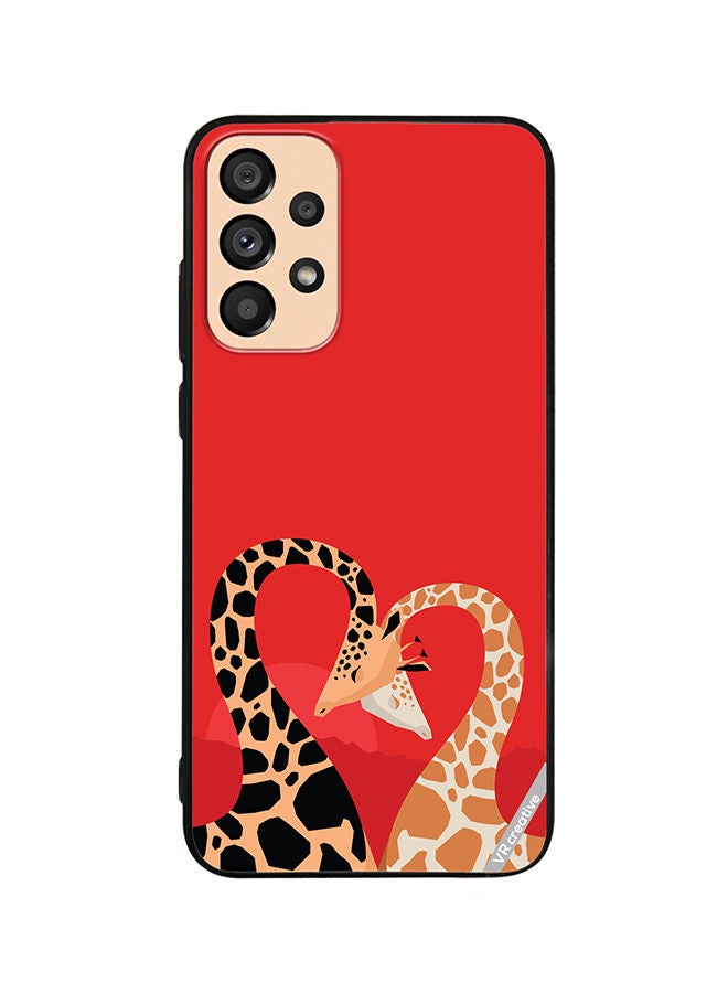VR CREATIVE Protective Case Cover For Samsung Galaxy A33 5G Animal Love Design Multicolour - Image 1
