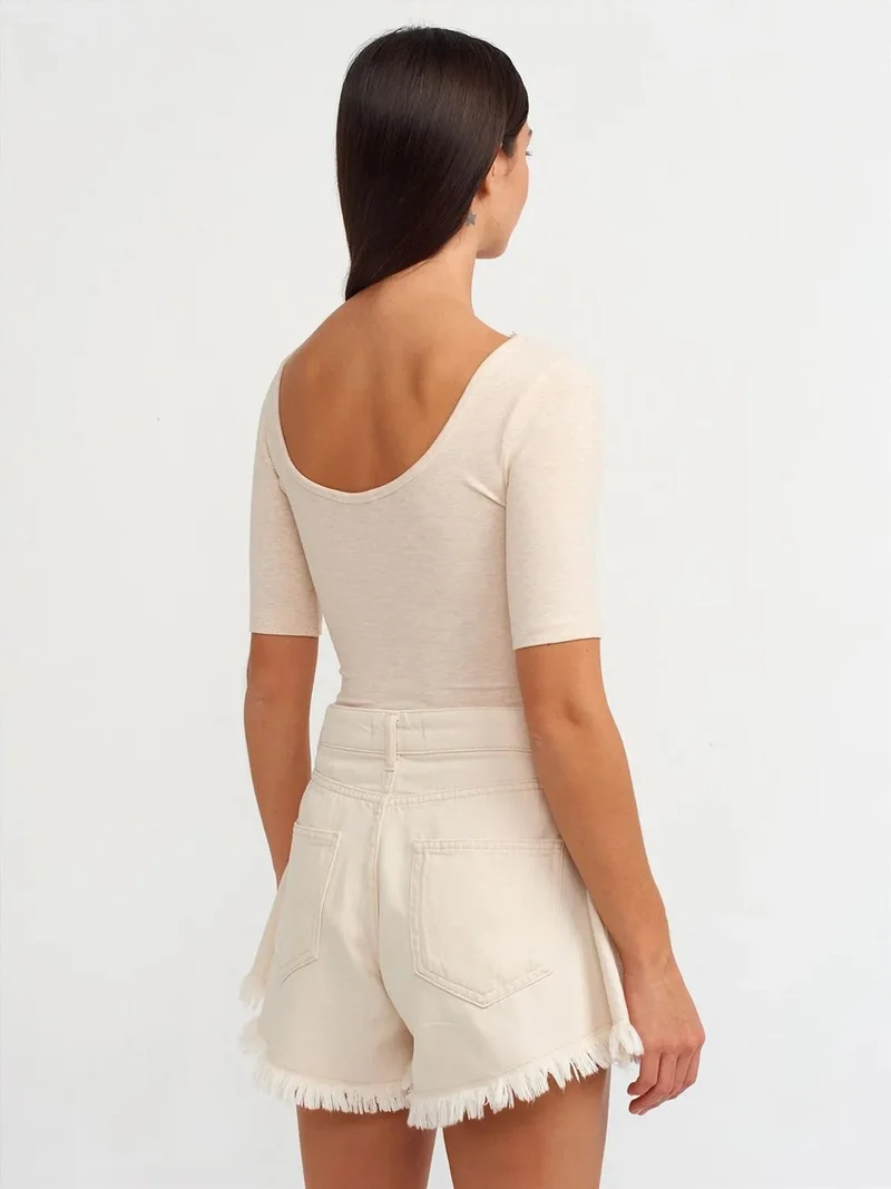 ديلفين Dilvin Slim Fit Cotton Blend Unitard