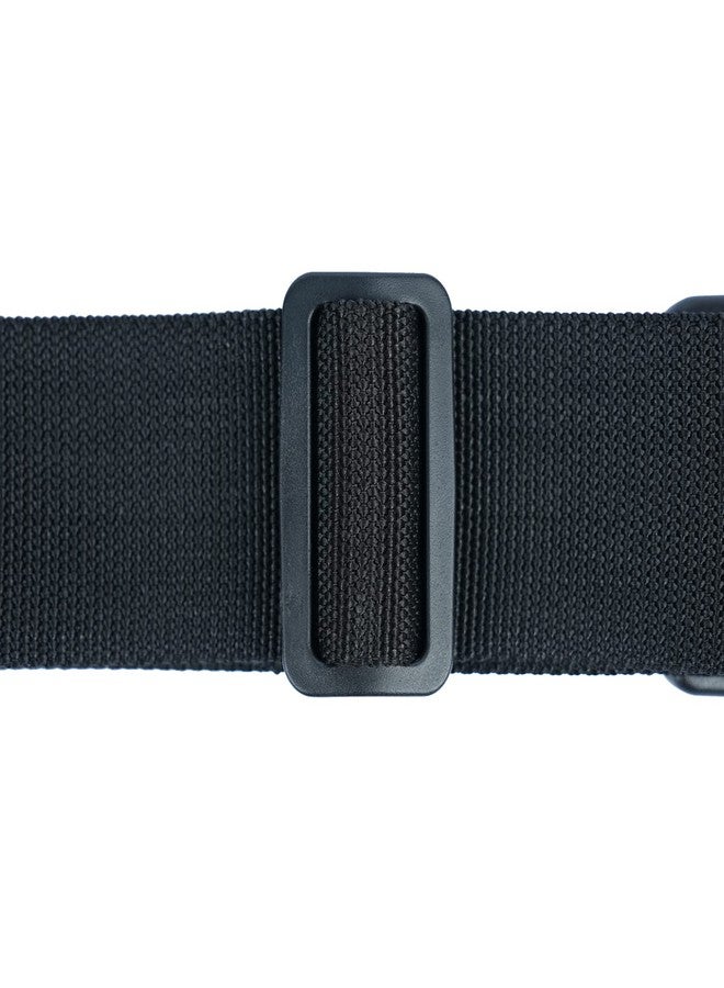 MELOTOUGH 2" Nylon Web Work Tool Belt for Men with Heavy Duty Quick Release Rugged Metal Buckle outdoor men's belt Tool Belts （Black, Black, L - Image 5